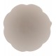 Bowl 13x7cm Decorativo De Cerâmica Banana Leaf Branco